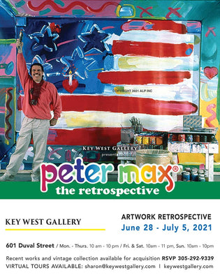  Iconic American Artist Peter Max Celebrates July 4th 2021:  AMERICA IS BACK!!!