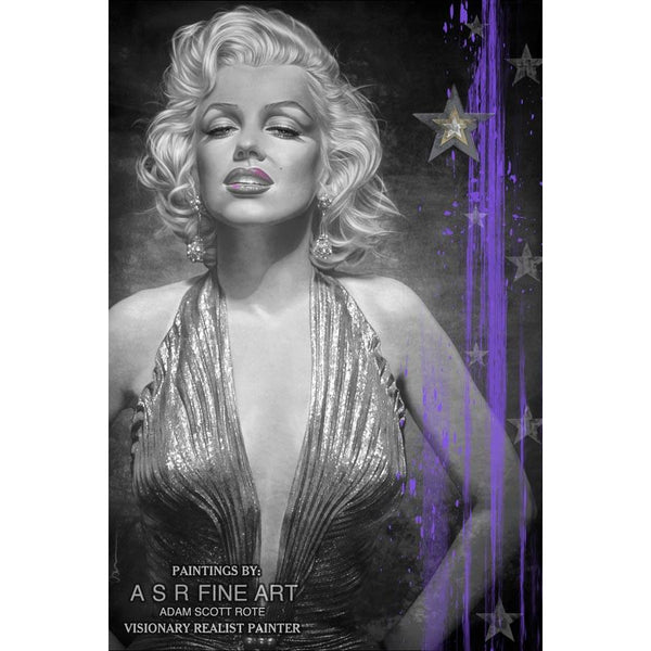 Marilyn Monroe Queen of the Silver 鉄製看板 Marilyn Monroe Queen of the Silver 鉄製看板 Bert Stern, Marilyn