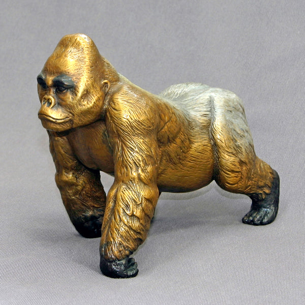 Bronze Silverback Gorilla Statue