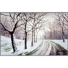  A Moody Winter Day - Original Watercolor