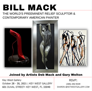  Fantasy Fest Meet Bill Mack, Deb Mack &amp; Gary Welton - VIP Events at Key West Gallery