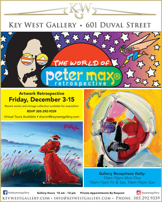  The Peter Max Retrospective at Key West Gallery