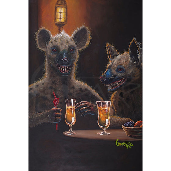 Safari Series: 2 Hyenas walk into a bar