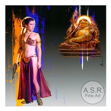  Star Wars • Carrie Fisher • Jabba the Hut