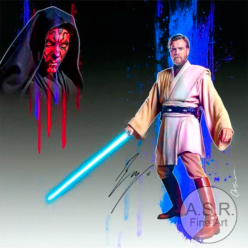 Star Wars • Ewan McGregor • Darth Maul – Key West Gallery