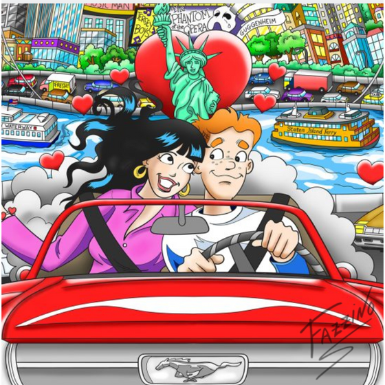 Archie Heather Archie Comics (Charles & Heather Fazzino) – Key West Gallery
