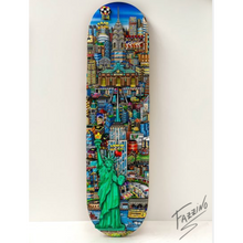  Lady Liberty in NYC Skateboard Deck