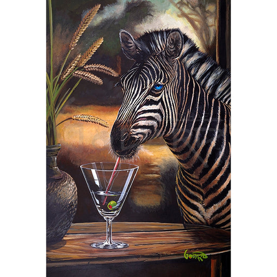 Safari Series: Zebra-Tini