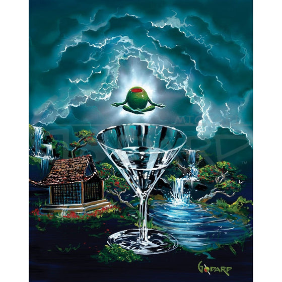 Zen Martini 2: Tranquility Found - Canvas