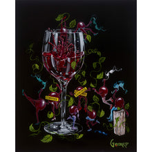  Grapes Gone Wild - Canvas