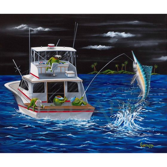 Mike’s Marlin - Canvas