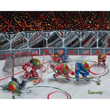  We Olive Hockey - Canvas