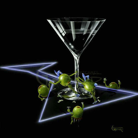 Dirty Martini 4 (Silly Wabbit) - Canvas