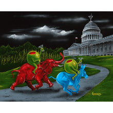  Political Party Animal - Canvas