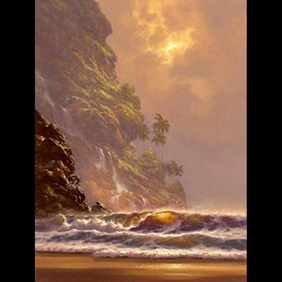 Roy Tabora  Limited Edition Giclee on Canvas Afternoon Mist