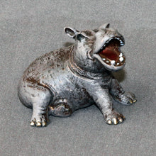  Barry Stein Hippopotamus Baby Limited Edition Bronze Sculpture