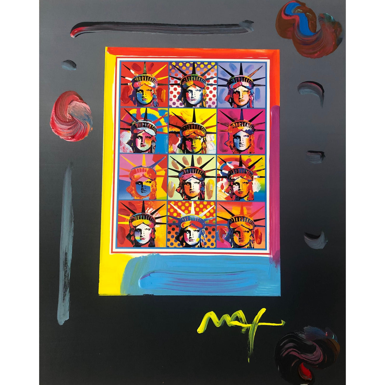 Peter Max selling Poster - “Nutrient Number 2