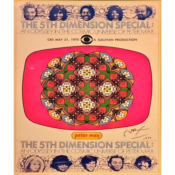 Peter Max 5th Dimension Special Poster