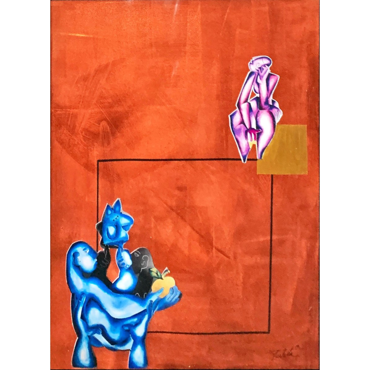 Geometry of Thoughts-Alexandra Nechita – Key West Gallery