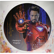  Iron Man Painting with or without Hollywood Sign Metal Star