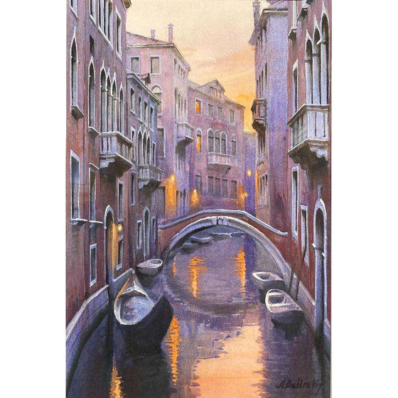 Lady of Venice - Original Watercolor
