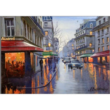 Avenue Des Couleurs - Original Watercolor
