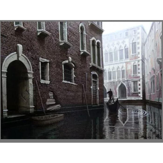 The Wonder of Venice - Original Mixed Media