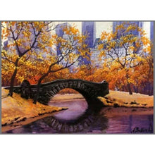  Central Park Pond - Original Watercolor