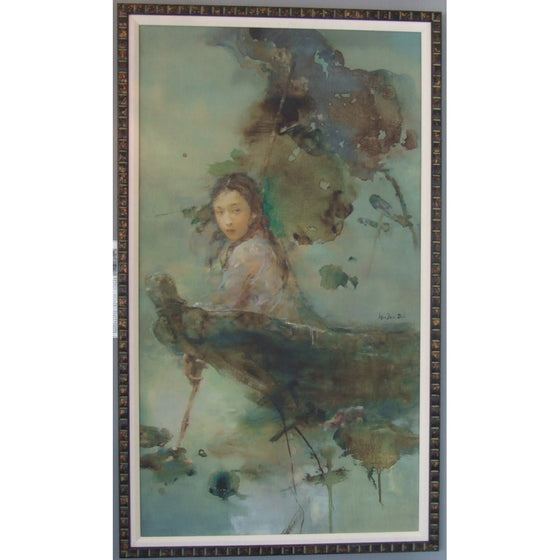 Hu Jun Di The Chase Limited Edition Giclee on Canvas