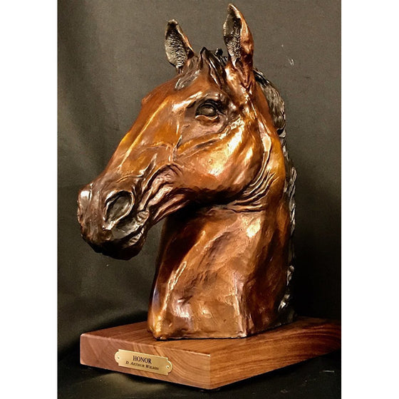 D. Arthur Honor Limited Edition Bronze Sculpture 16 x 8 x 12 in
