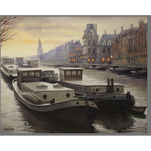  Daybreak Amsterdam - Original Watercolor