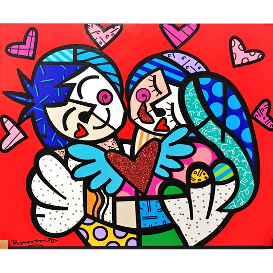 Hugs & Kisses-Romero Britto