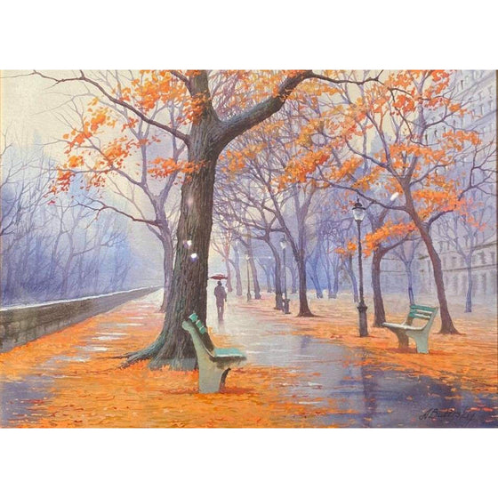 Last Days of Autumn - Original Watercolor