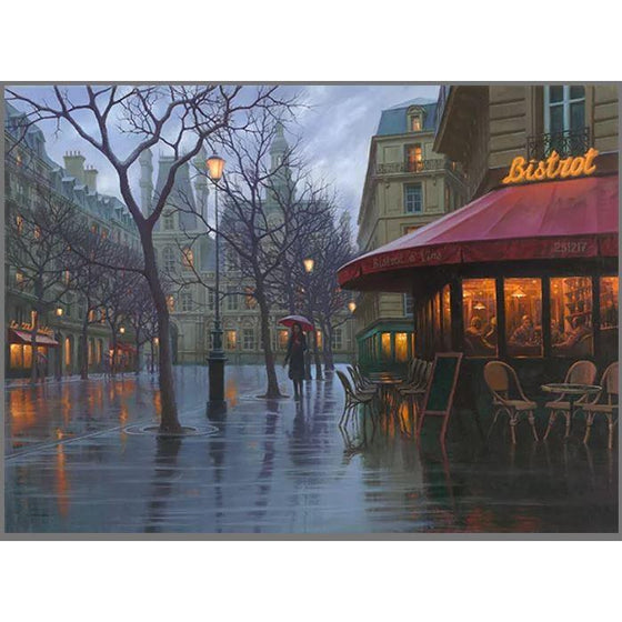 Rainy Day Paris - Original Oil