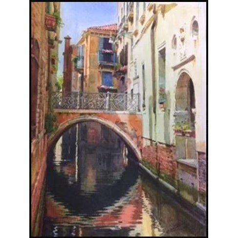 Venice in the Air - Original  Watercolor