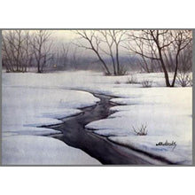  Winter's Grace - Original Watercolor